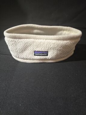 Patagonia Gorpcore Cream Polartec Style Fleece Ear Warmer Headband Unisex